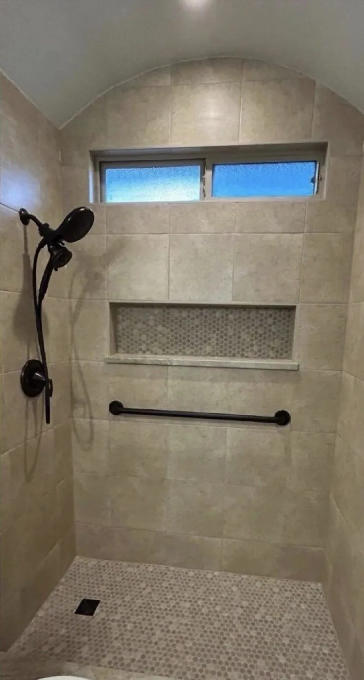 Guest Shower Renovation — finished