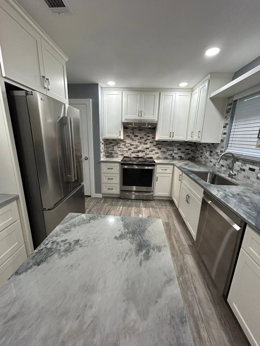 Schertz Kitchen & Living Remodel — after