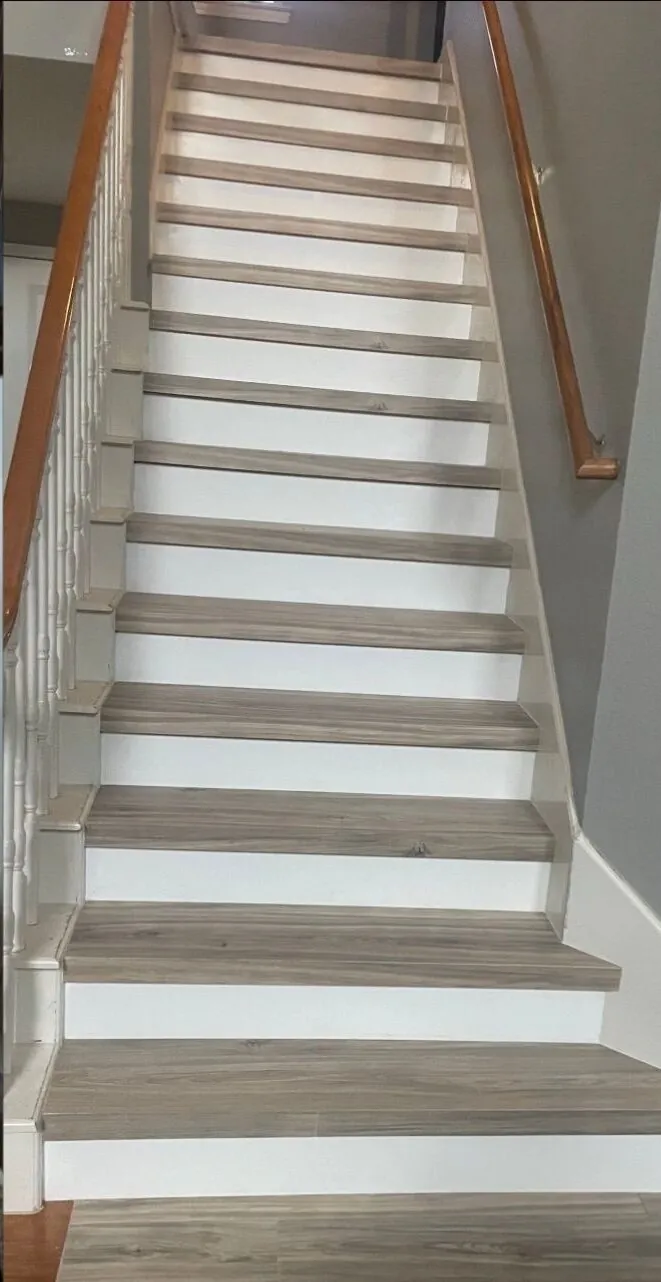 Staircase Refinish — finished